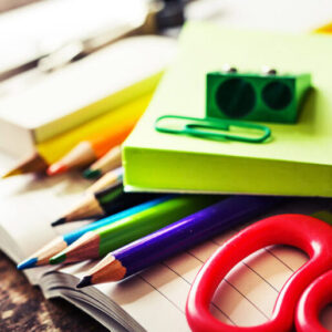 قرطاسية وادوات مدرسية